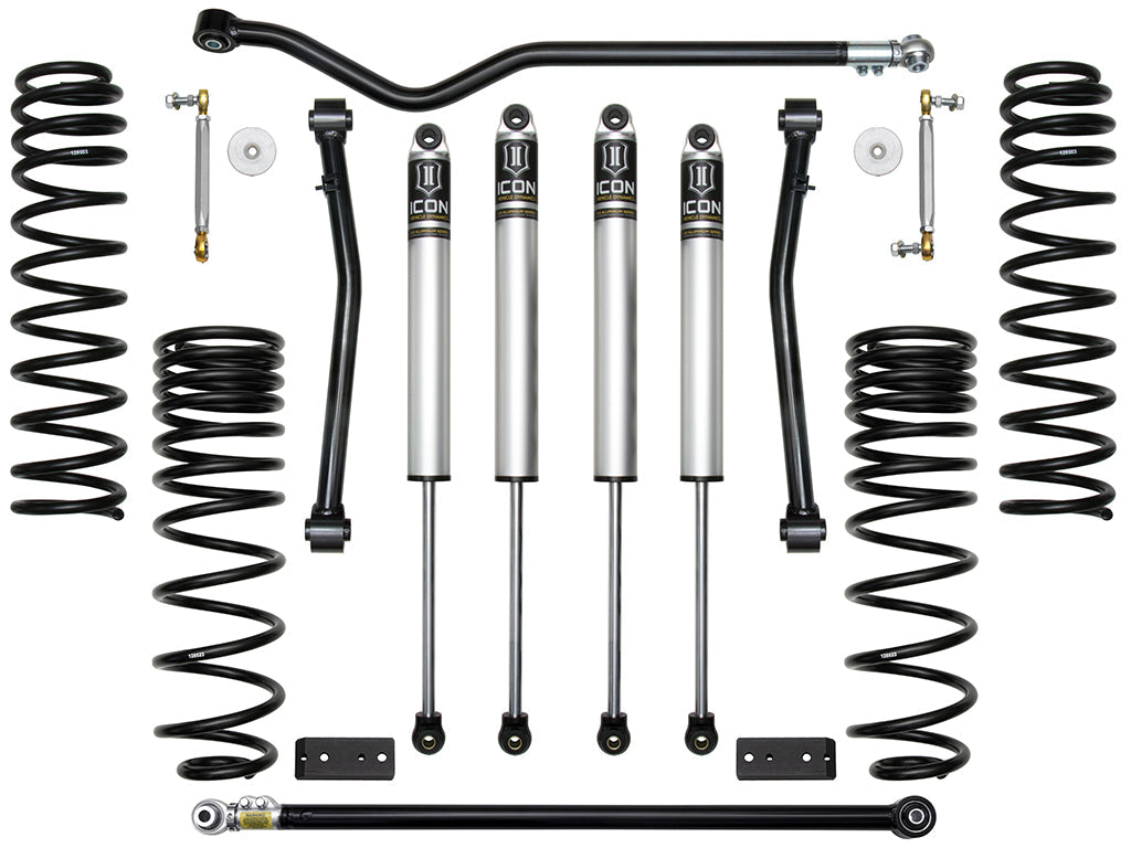 ICON Vehicle Dynamics 2020-Up Jeep Gladiator, 2.5" Lift, Stage 4 Suspension System