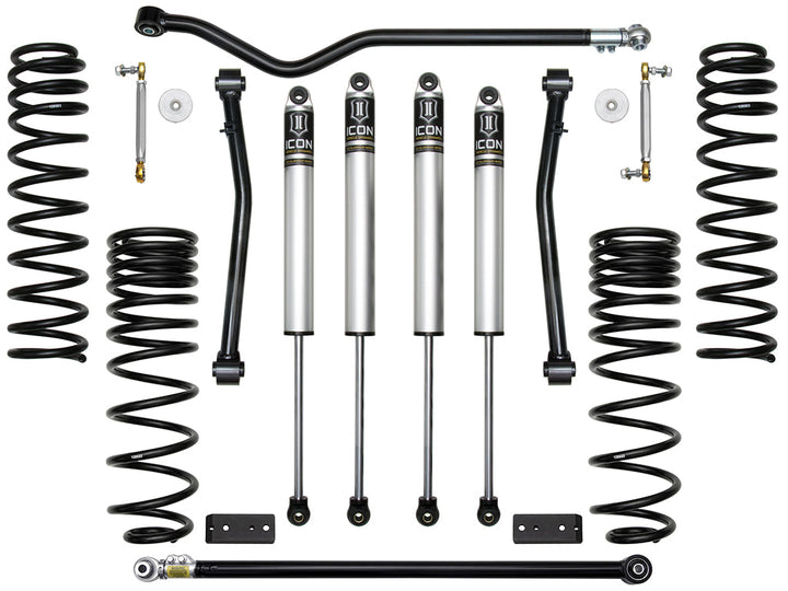 ICON Vehicle Dynamics 2020-Up Jeep Gladiator, 2.5" Lift, Stage 4 Suspension System