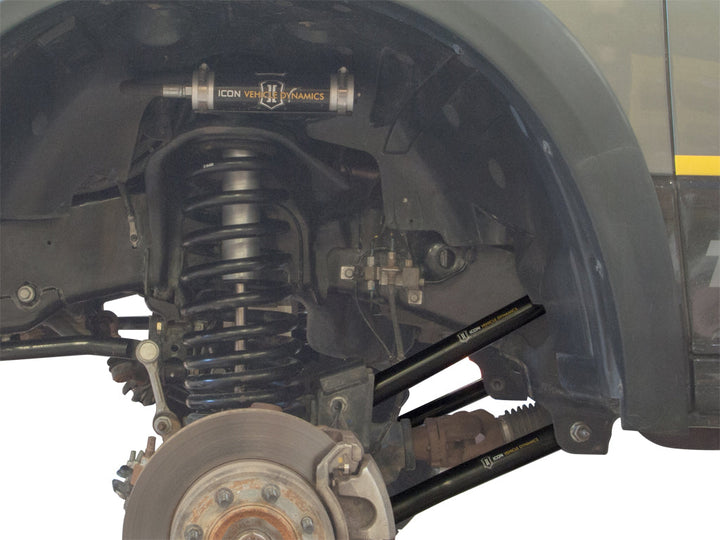 ICON Vehicle Dynamics 2003-12 Ram 2500/3500 HD, Fixed Tubular Upper &amp; Lower Link Kit