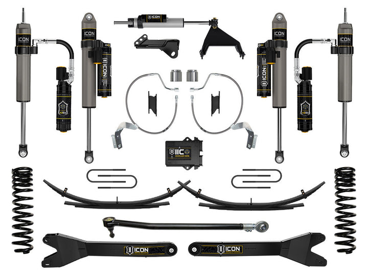ICON Vehicle Dynamics 2023-2026 Ford F-250/F-350 Super Duty 4WD, Diesel, 4.5" Lift, Stage 8 Suspension System w/ Radius Arms &amp; Expansion Packs