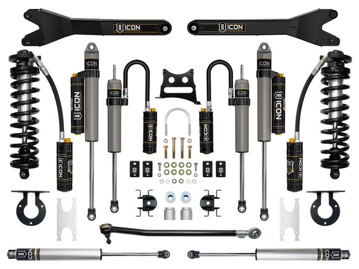 ICON Vehicle Dynamics 2017-2022 Ford F250/F350, 2.5-3" Lift, Stage 6 Coilover Conversion System