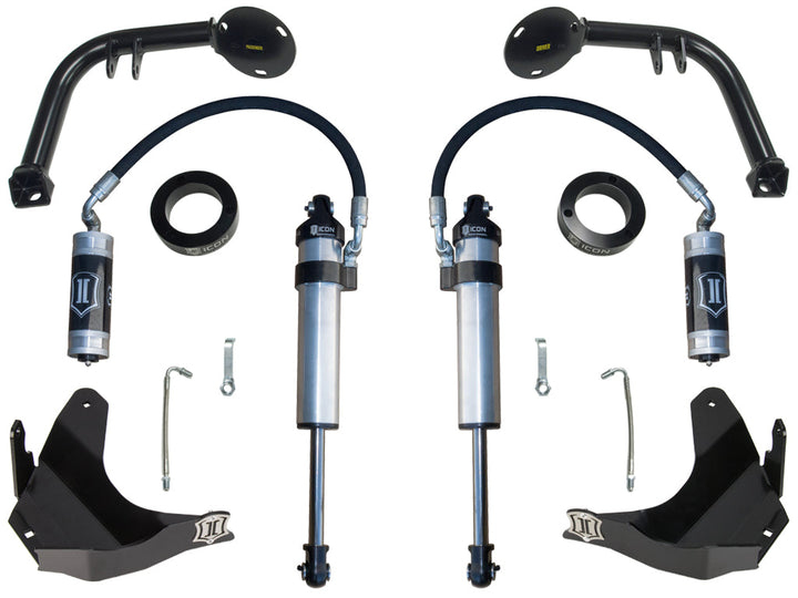 ICON Vehicle Dynamics 2016-2023 Toyota Tacoma, Stage 1 S2 Secondary Shock Upgrade System