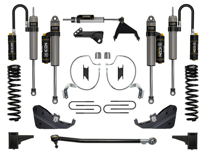 ICON Vehicle Dynamics 2023-2026 Ford F-250/F-350 Super Duty 4WD, Diesel, 4.5" Lift, Stage 5 Suspension System
