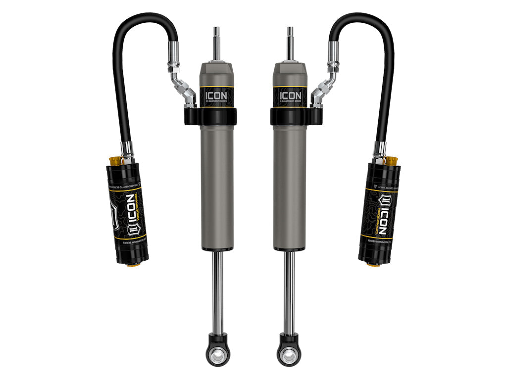 ICON Vehicle Dynamics 2022-2023 Toyota Land Cruiser 300 Series, 0-2” Lift, Rear, 2.5 VS Remote Reservoir CDCV Shocks, Pair