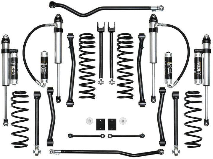 ICON Vehicle Dynamics 2018-Up Jeep JL Wrangler, 2.5" Lift, Stage 7 Suspension System