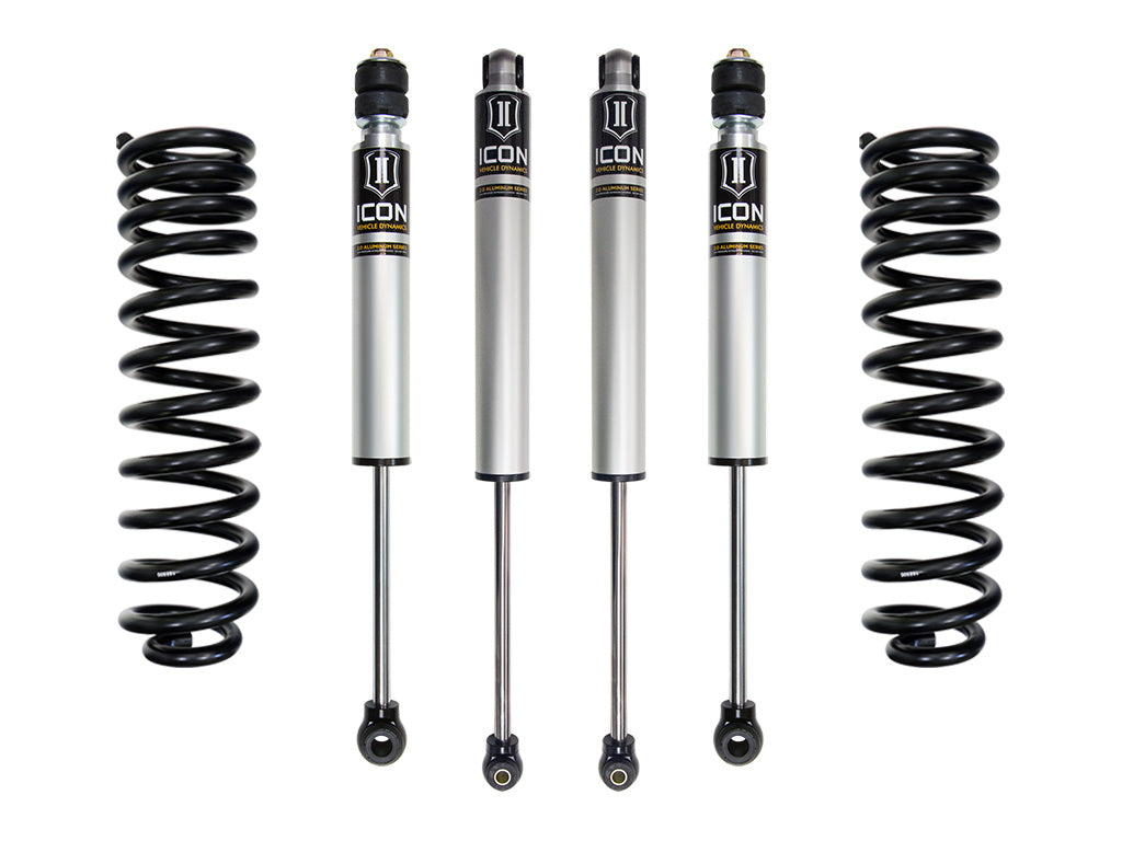 ICON Vehicle Dynamics 2023 Ford F-250/F-350 Super Duty 4WD Diesel, 2.5" Lift, Stage 1 Suspension System