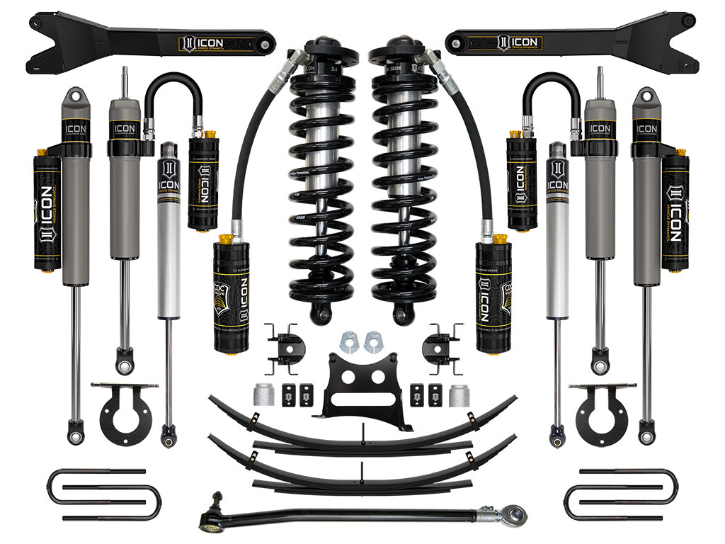 ICON Vehicle Dynamics 2017-2022 Ford F-250/F-350 Super Duty 4WD, 2.5-3" Lift, Stage 6 Coilover System w/ Expansion Packs