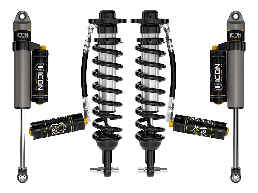 ICON Vehicle Dynamics 2021-2026 Ford F-150 2WD, 0-3" Lift, Stage 4 Suspension System