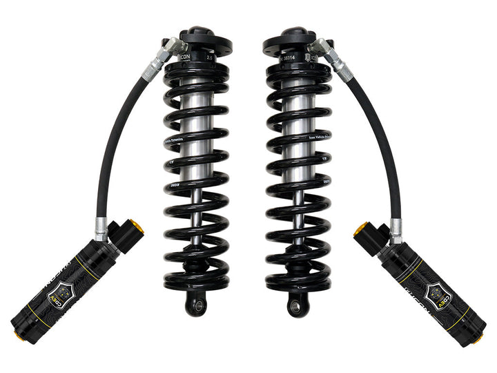 ICON Vehicle Dynamics 2017-2026 Ford F-250/F-350 Super Duty 4WD, 4-5.5” Lift, Front, V.S. 2.5 Series Coilover Conversion Kit, Remote Reservoir w/ CDEV