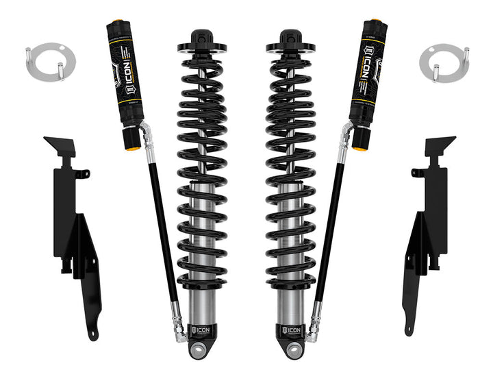 ICON Vehicle Dynamics 2021-2026 Ford Bronco, Rear, 1.25-3” Lift, V.S. 2.5 Series Coilover Kit, Remote Reservoir w/ CDEV, Pair