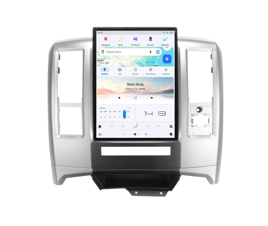 Ram 3500 Tesla Style Screen 2009-2012