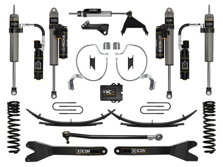 ICON Vehicle Dynamics 2023-2026 Ford F-250/F-350 Super Duty 4WD, Gas, 4.5" Lift, Stage 8 Suspension System w/ Radius Arms &amp; Expansion Packs