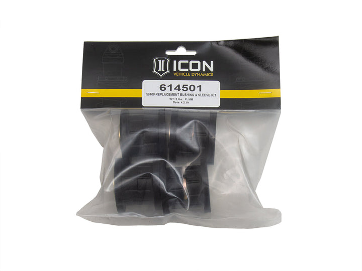 ICON Vehicle Dynamics 1996-2004 Toyota Tacoma, Tubular UCA Replacement Bushing &amp; Sleeve Kit
