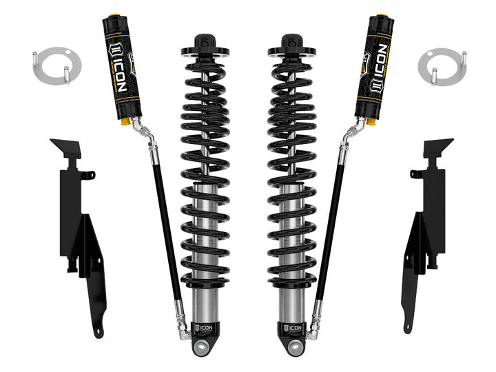 ICON Vehicle Dynamics 2021-2026 Ford Bronco, Rear, 1.25-3” Lift, V.S. 2.5 Series Coilover Kit, Remote Reservoir w/ CDCV, Pair