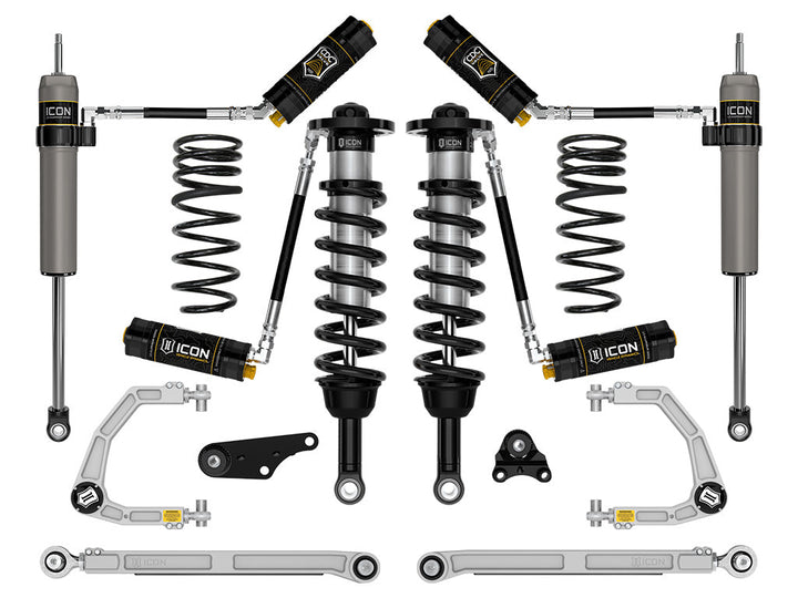 ICON Vehicle Dynamics 2024-2026 Toyota Tacoma 1.25-3" Lift, Stage 8 Suspension System, Billet, Overland Rear Springs