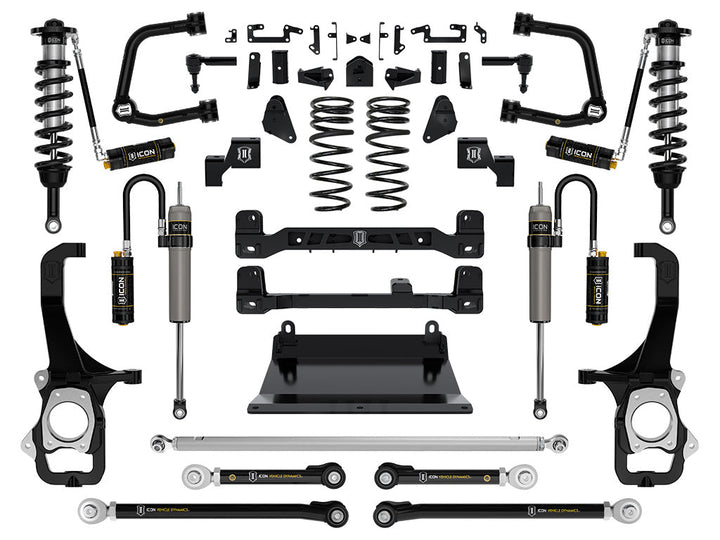 ICON Vehicle Dynamics 2022-2026 Toyota Tundra, 6" Lift, Stage 7 Suspension System, Tubular, CDCV