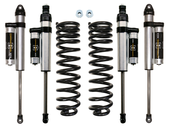 ICON Vehicle Dynamics 2017-2019 Ford F-250/F-350 Super Duty 4WD Diesel, 2.5" Lift, Stage 2 Suspension System