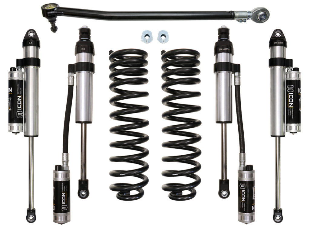 ICON Vehicle Dynamics 2017-2019 Ford F-250/F-350 4WD Diesel, 2.5" Lift, Stage 4 Suspension System