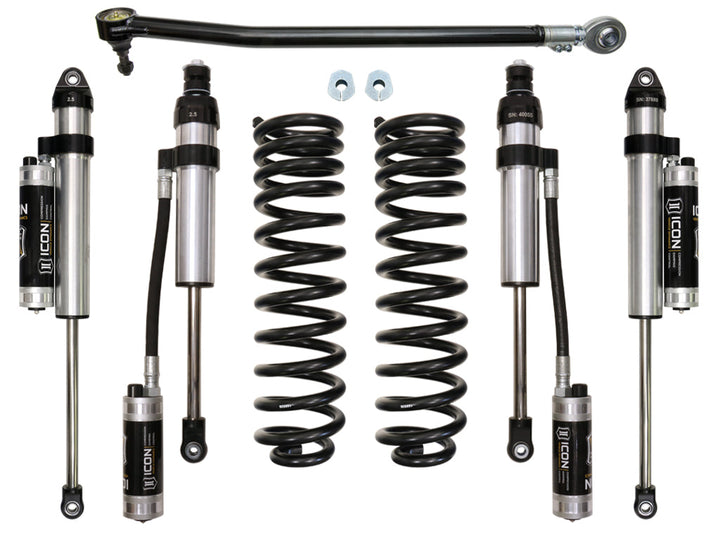 ICON Vehicle Dynamics 2017-2019 Ford F-250/F-350 4WD Diesel, 2.5" Lift, Stage 4 Suspension System