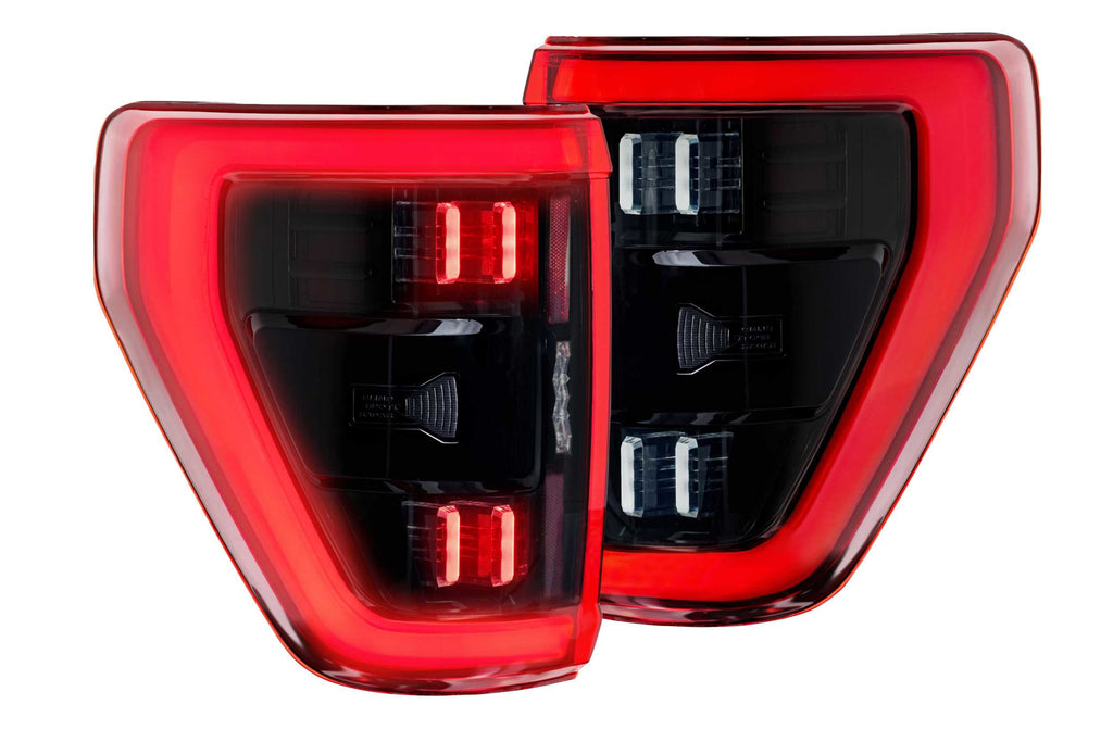 Morimoto XB LED Tail Lights: Ford F-150 (21-23 / Red Lens / Set)