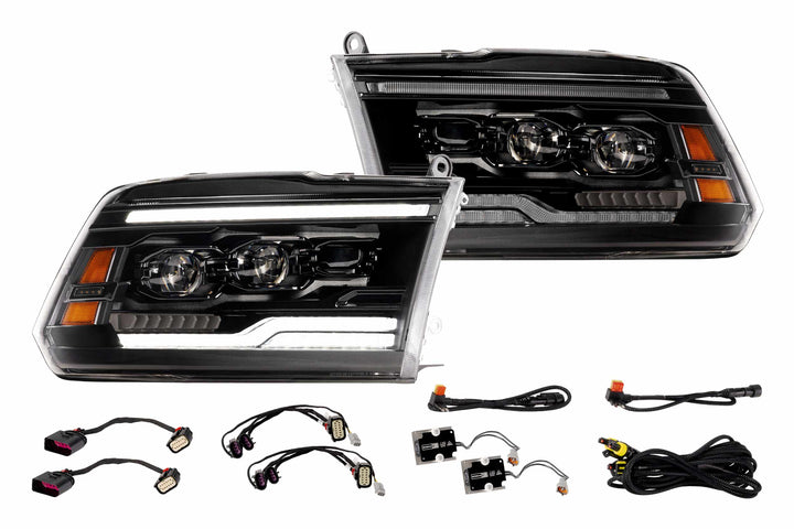 Morimoto XB Evo Hybrid LED Headlights | 2009-2018 Ram 1500 &amp; 2019-2024 Ram 1500 Classic