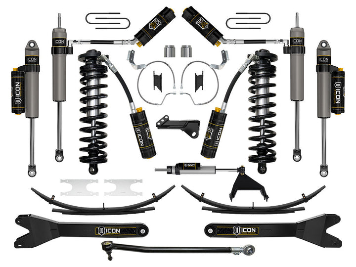 ICON Vehicle Dynamics 2023-2026 Ford F-250/F-350 Super Duty 4WD, 4-5.5" Lift, Stage 7 Coilover Conversion System w/ Radius Arms &amp; Expansion Packs
