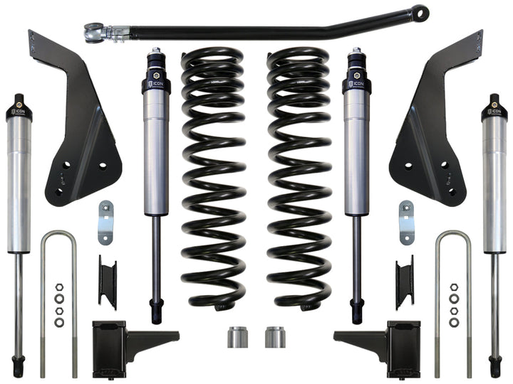 ICON Vehicle Dynamics 2008-2010 Ford F250/F350, 4.5" Lift, Stage 2 Suspension System