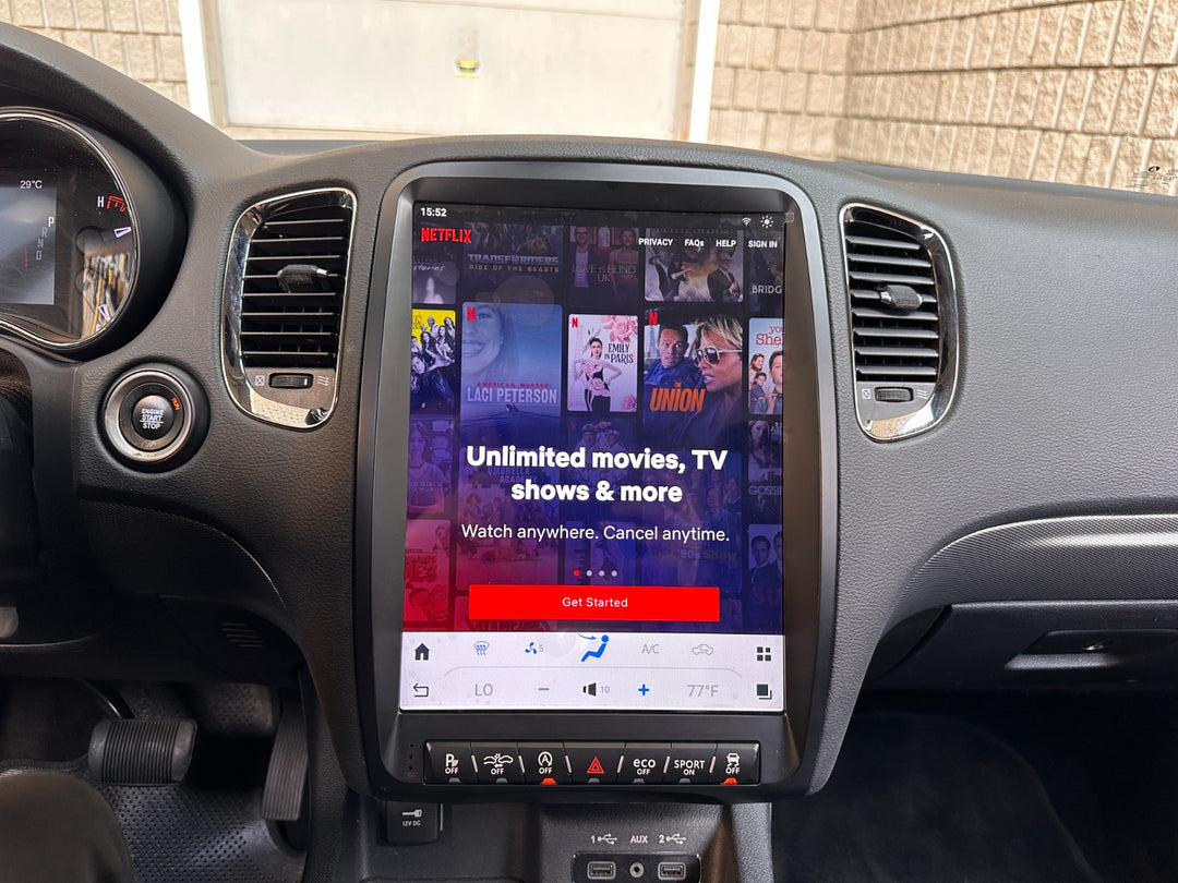 Dodge Durango Tesla Style Screen 2014-2020