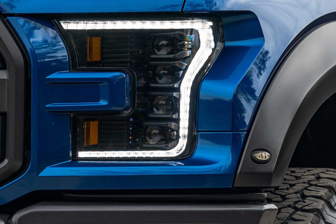 Morimoto 17-20 Ford F-150 Raptor XB LED Headlights (White DRL)