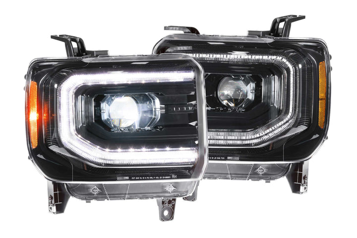 Morimoto 15-19 GMC Sierra 2500/3500 HD XB LED Headlights (White DRL)