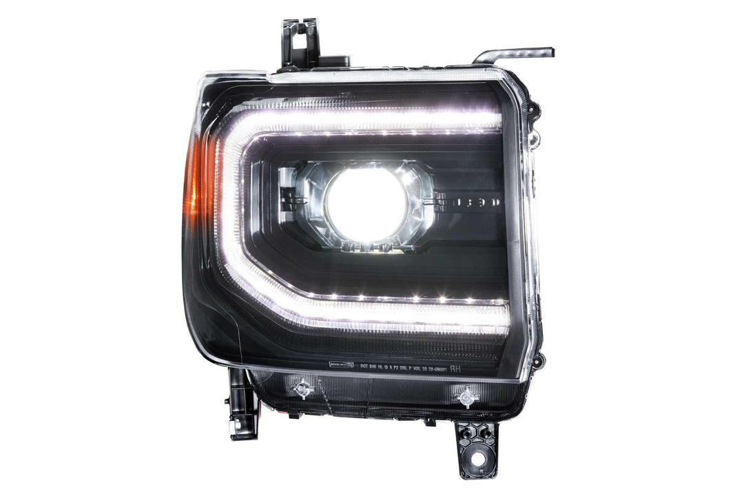 Morimoto 15-19 GMC Sierra 2500/3500 HD XB LED Headlights (White DRL)