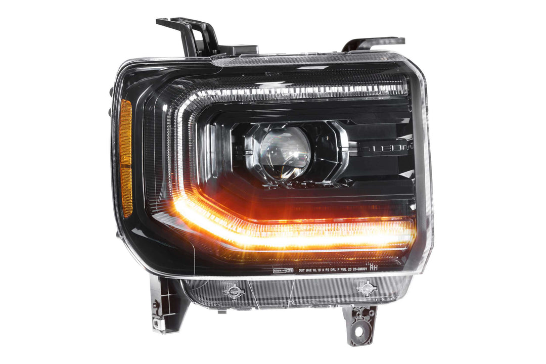 Morimoto 15-19 GMC Sierra 2500/3500 HD XB LED Headlights (White DRL)