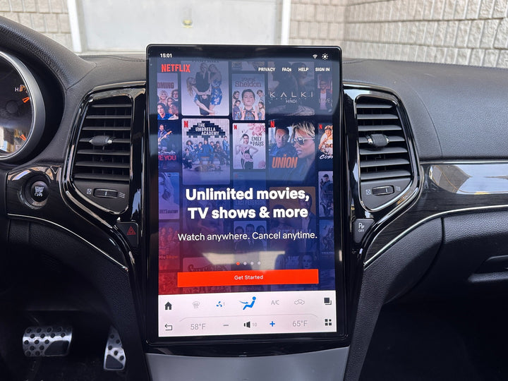 Jeep Grand Cherokee Tesla Style Screen 2014-2021