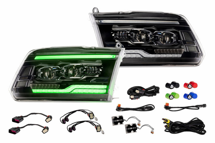 Morimoto XRGB Evo LED Headlights | 2009-2018 Ram 1500 &amp; 2019-2024 Ram 1500 Classic