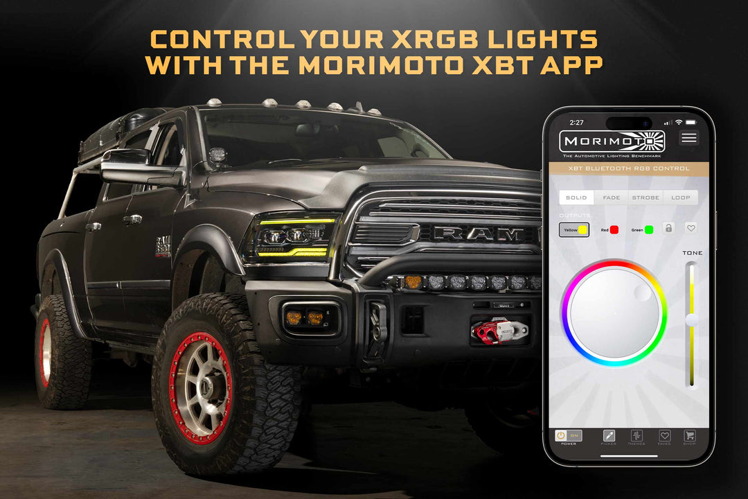 Morimoto XRGB Evo LED Headlights | 2009-2018 Ram 1500 &amp; 2019-2024 Ram 1500 Classic