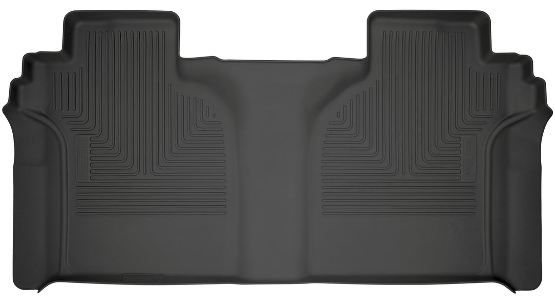 Husky Liners WeatherBeater 2nd Seat Floor Liner - 2020-2026 Chevrolet Silverado 2500 HD Crew Cab
