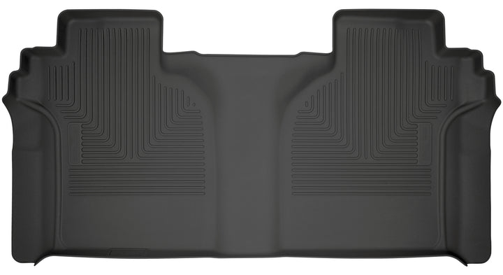 Husky Liners WeatherBeater 2nd Seat Floor Liner - 2020-2026 Chevrolet Silverado 2500 HD Crew Cab