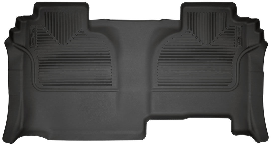Husky Liners WeatherBeater 2nd Seat Floor Liner - 2020-2027 Chevrolet Silverado 2500 HD Double Cab