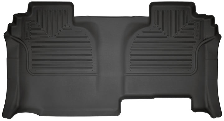 Husky Liners WeatherBeater 2nd Seat Floor Liner - 2020-2027 Chevrolet Silverado 2500 HD Double Cab
