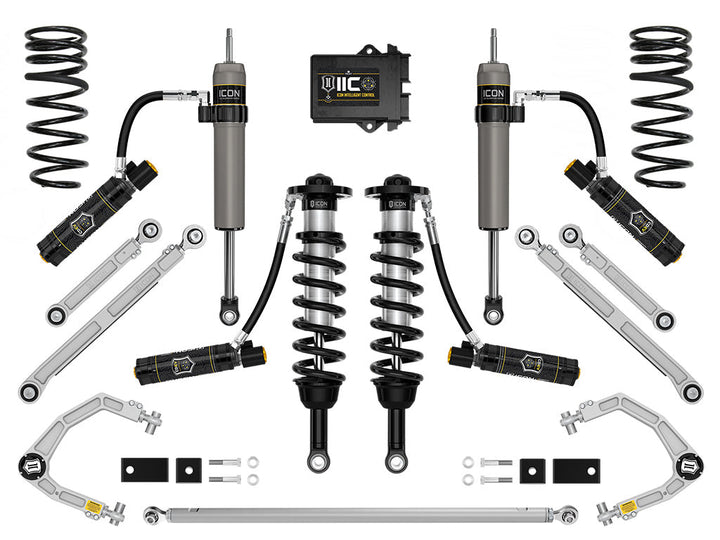 ICON Vehicle Dynamics 2022-2026 Toyota Tundra, 1.25-3.5" Lift, Stage 14 (TRD), 2.5 Suspension System, Billet