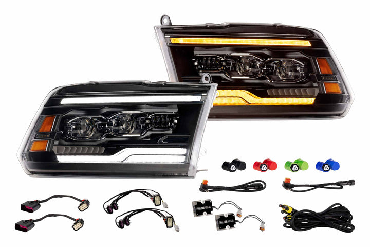 Morimoto XB Evo LED Headlights | 2009-2018 Ram 1500 &amp; 2019-2024 Ram 1500 Classic