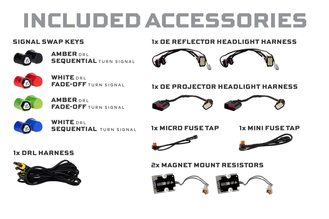 Morimoto XB Evo LED Headlights | 2009-2018 Ram 1500 &amp; 2019-2024 Ram 1500 Classic