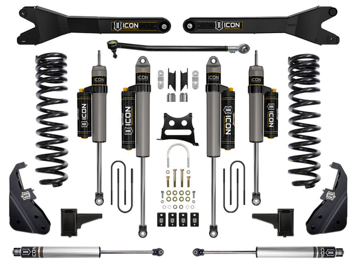 ICON Vehicle Dynamics 2017-19 Ford F250/F350, 4.5" Lift, Stage 5 Suspension System, w/Radius Arm