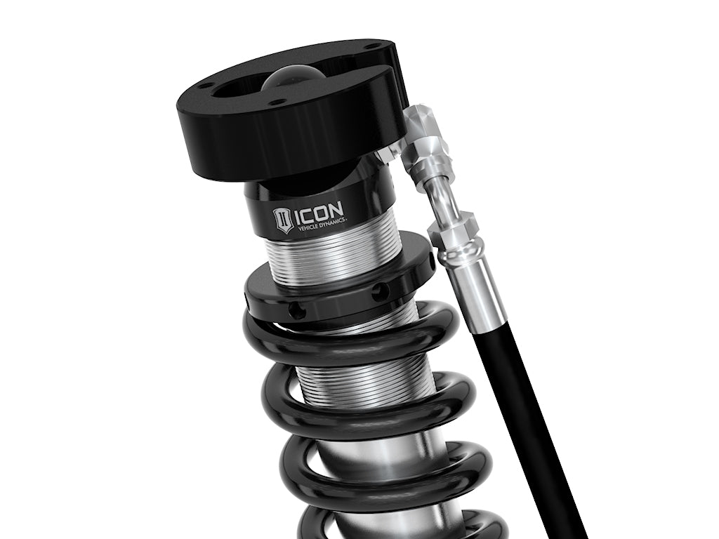 ICON Vehicle Dynamics 2019-2026 Ram 1500, 2-3” Lift, Front, V.S. 2.5 Series Coilover Kit, Remote Reservoir