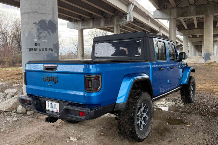 Morimoto 20-26 Jeep Gladiator JT XB LED Low Profile Tail Lights (Smoked)