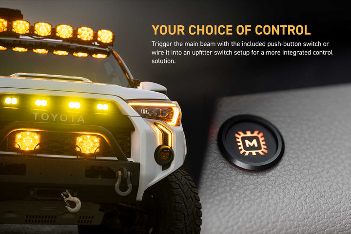 Morimoto 14-24 Toyota 4Runner XBG LED DRL Grille