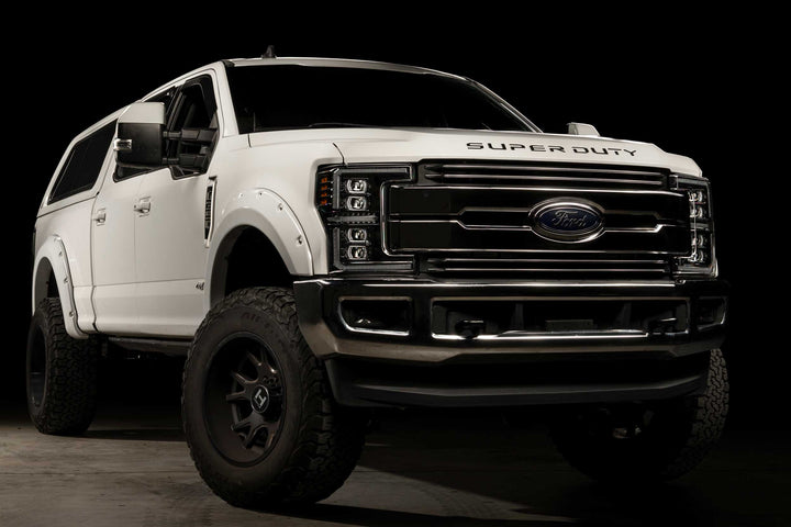 Morimoto XB Evo Hybrid LED Headlights | 2017-2019 Ford Super Duty