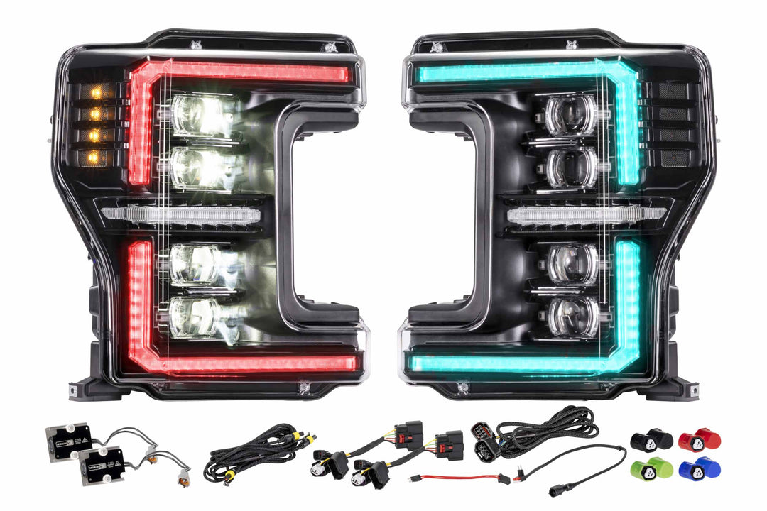 Morimoto XRGB Evo LED Headlights | 2017-2019 Ford Super Duty