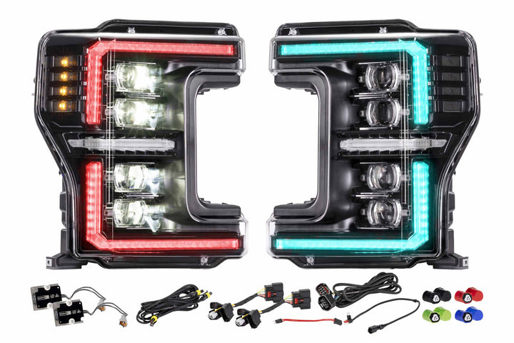 Morimoto XRGB Evo LED Headlights | 2017-2019 Ford Super Duty