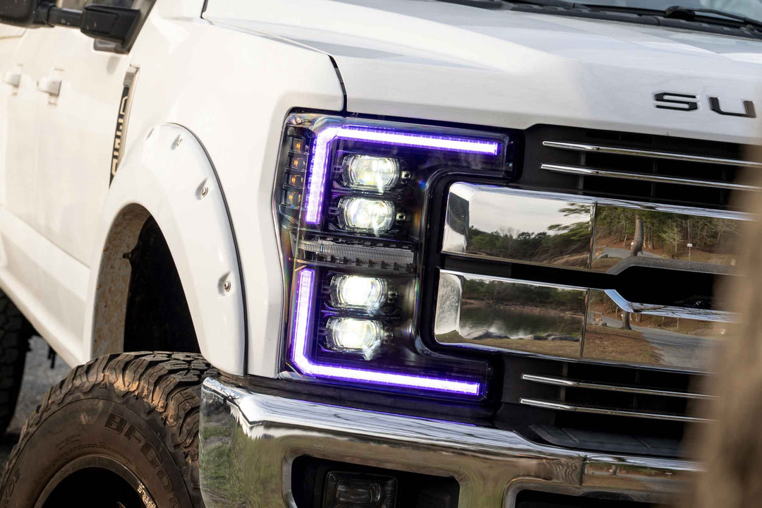 Morimoto XRGB Evo LED Headlights | 2017-2019 Ford Super Duty